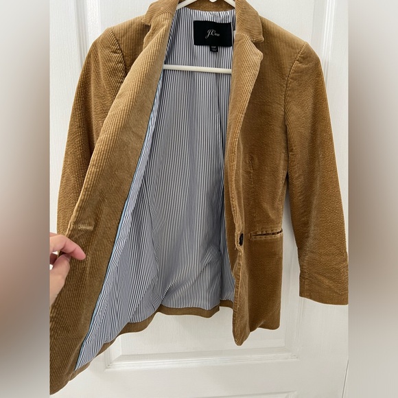 J. Crew Soft Corduroy Jacket (Size 00P) - Picture 2 of 15